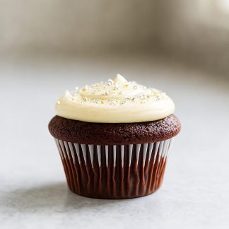 Chocolate Cupcake with Edible Glitter and Cream Cheese - Mix and Match Box Product